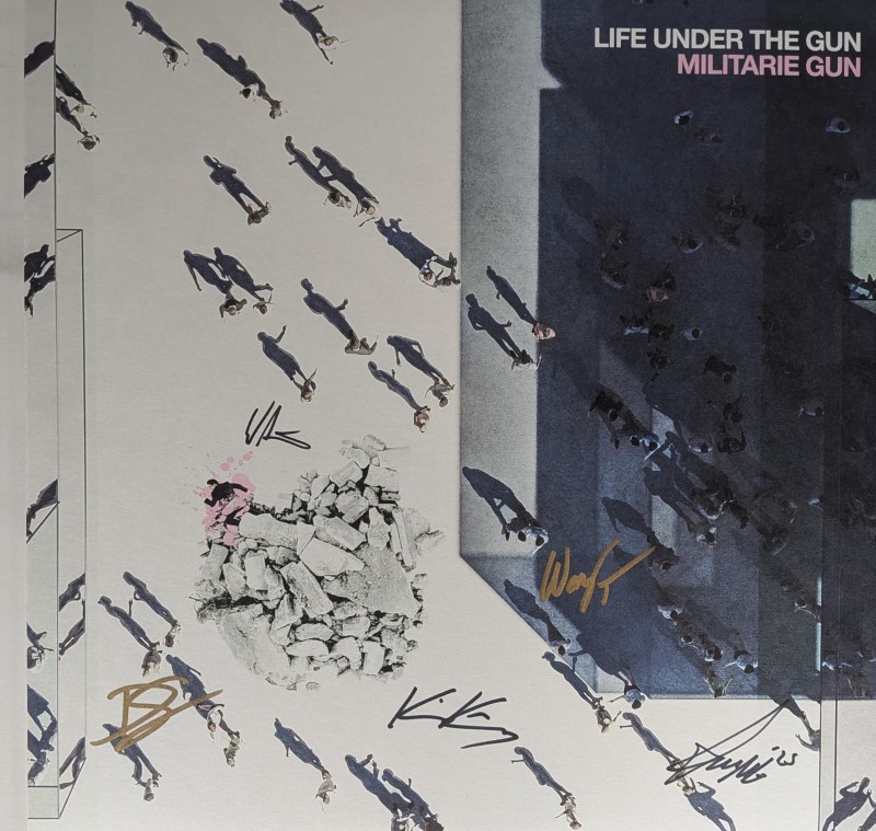 *SIGNED* Militarie Gun/Life Under The Gun