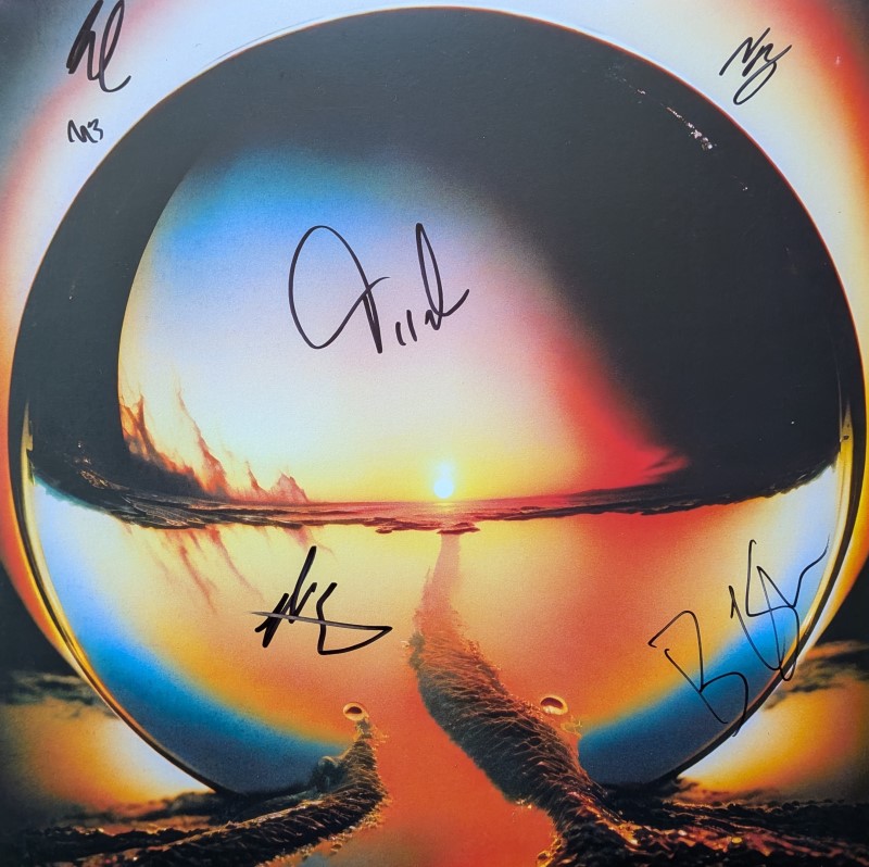 *SIGNED* Cage The Elephant/Neon Pill (Milky Clear)