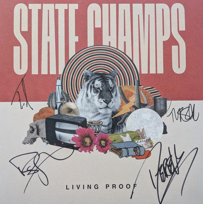 *SIGNED* State Champs/Living Proof (Blue, Magenta, & White Galaxy Vinyl)