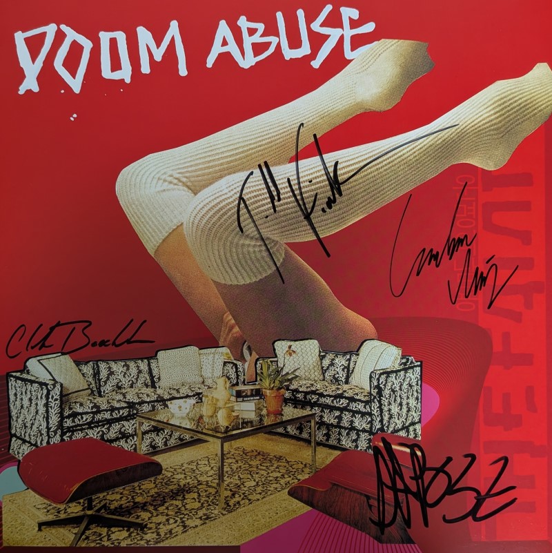 *SIGNED* The Faint/Doom Abuse (OPAQUE RED VINYL)