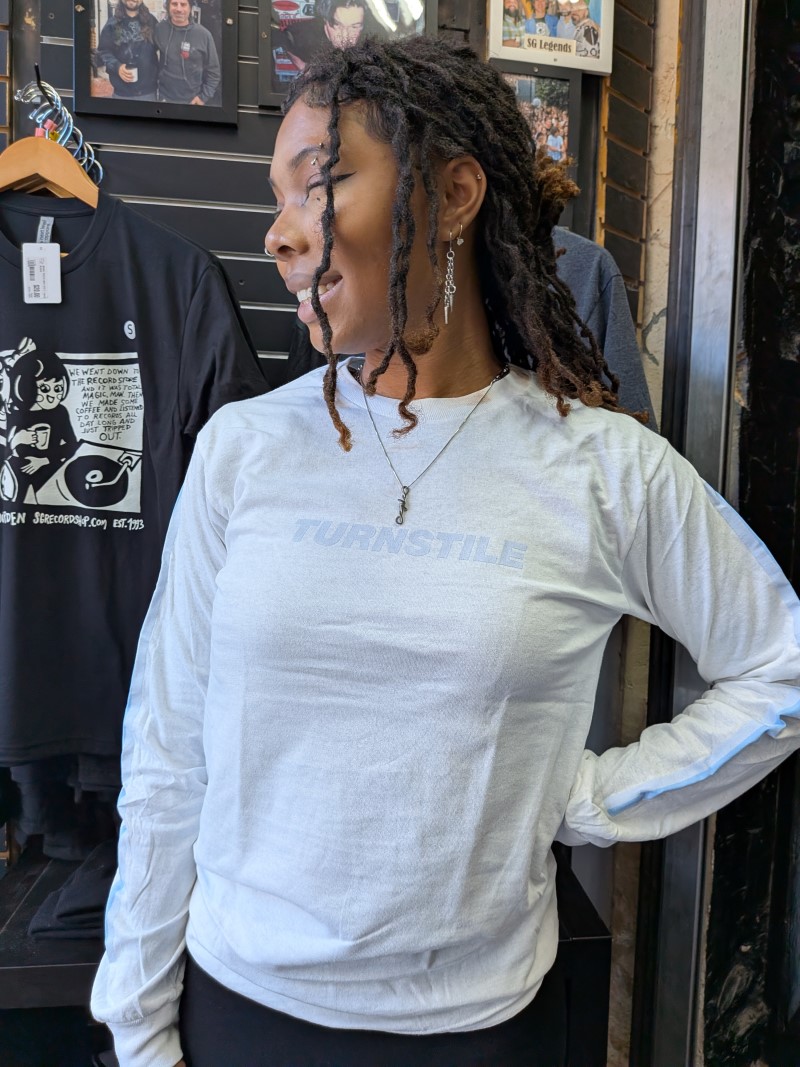 Turnstile/"Never Enough" Long Sleeve Shirt - White@2xl