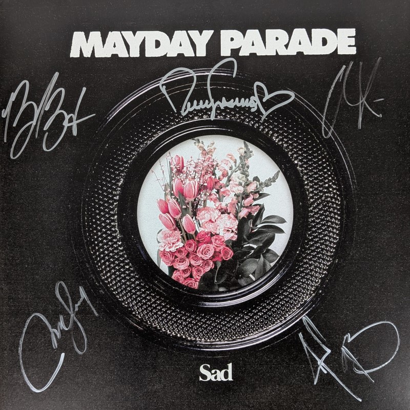 *SIGNED* Mayday Parade/Sad (Clear Blend Vinyl)