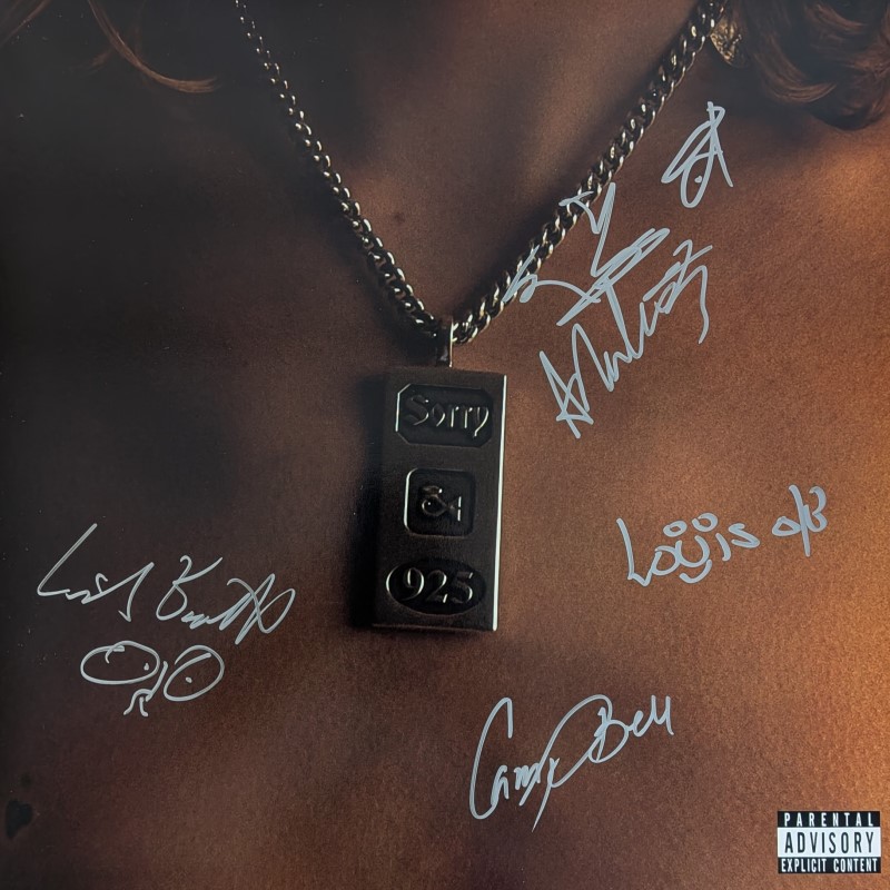 *SIGNED* Sorry/925 (Silver Vinyl)