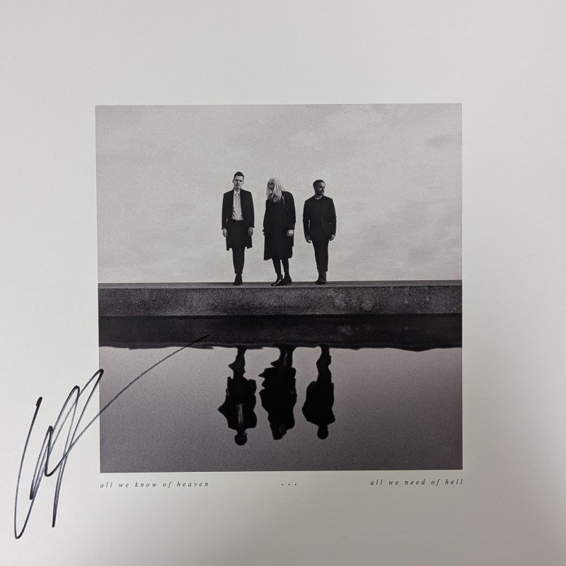 *SIGNED* PVRIS/All We Know Of Heaven, All We Need Of Hell