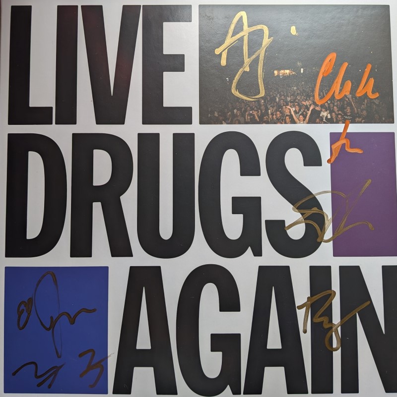 *SIGNED* The War On Drugs/Live Drugs Again (Limited Edition w. Poster)