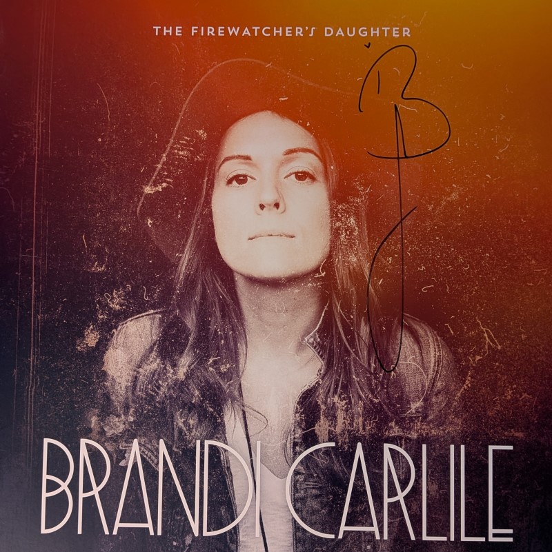 *SIGNED* Brandi Carlile/The Firewatcher's Daughter (White)