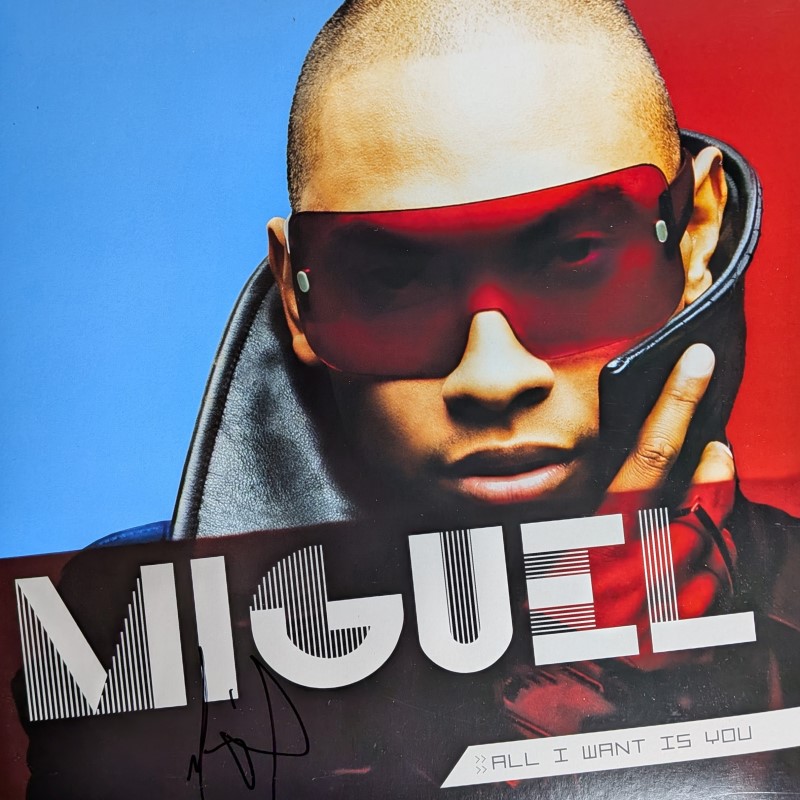 *SIGNED* Miguel/All I Want Is You (Red Opaque)