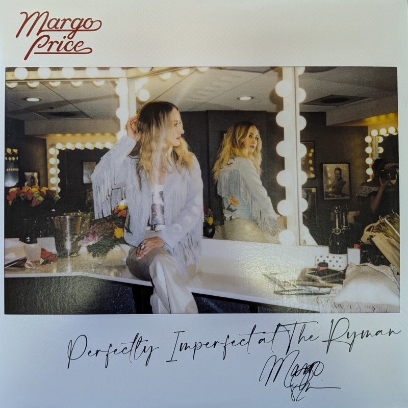*SIGNED* Margo Price/Perfectly Imperfect At The Ryman (Clear w/ Red Splatter)