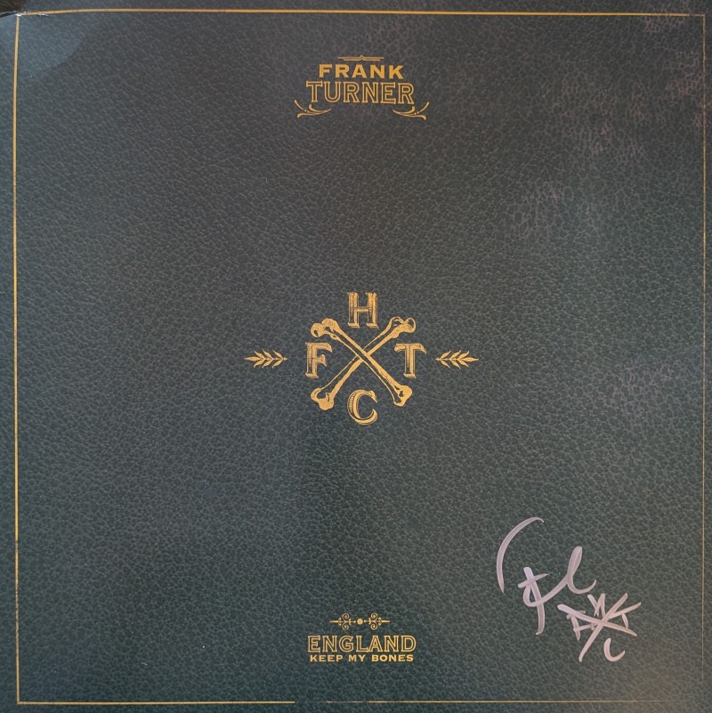 *SIGNED* Frank Turner/England Keep My Bones