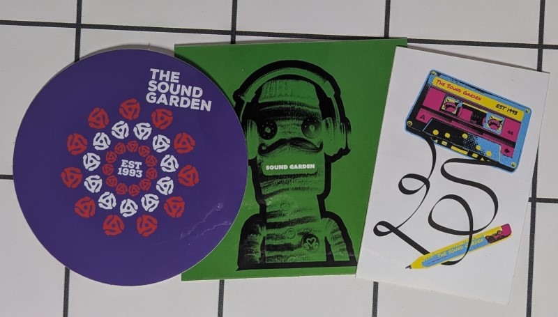 The Sound Garden/3-Sticker Pack