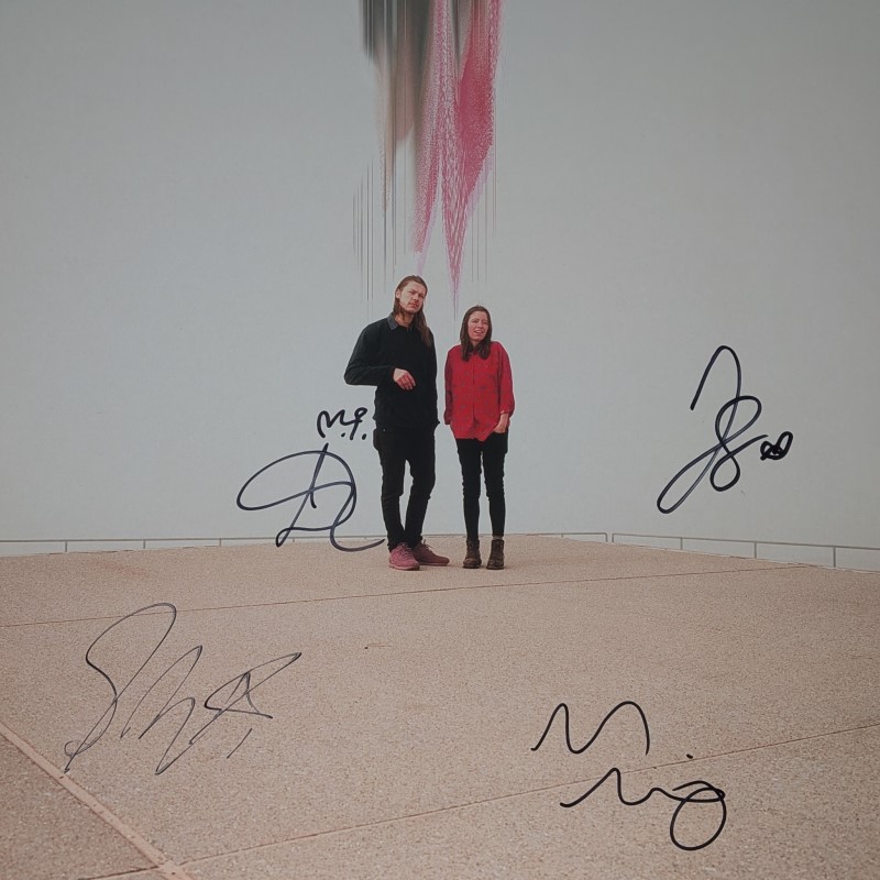 *SIGNED* Ratboys/Printer's Devil (PINK & BLUE "BUTTERFLY" ON TRANSPARENT BLUE VINYL)