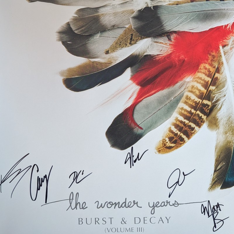 *SIGNED* The Wonder Years/Burst & Decay (Volume III) (White Vinyl)