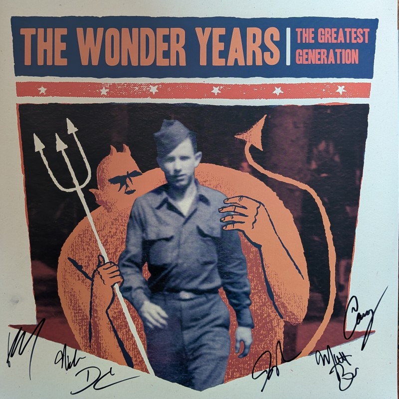 *SIGNED* The Wonder Years/The Greatest Generation (Olive Green)
