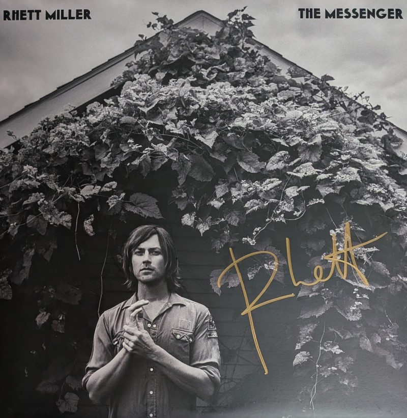 *SIGNED* Rhett Miller/The Messenger (Clear & Black Swirled Vinyl)