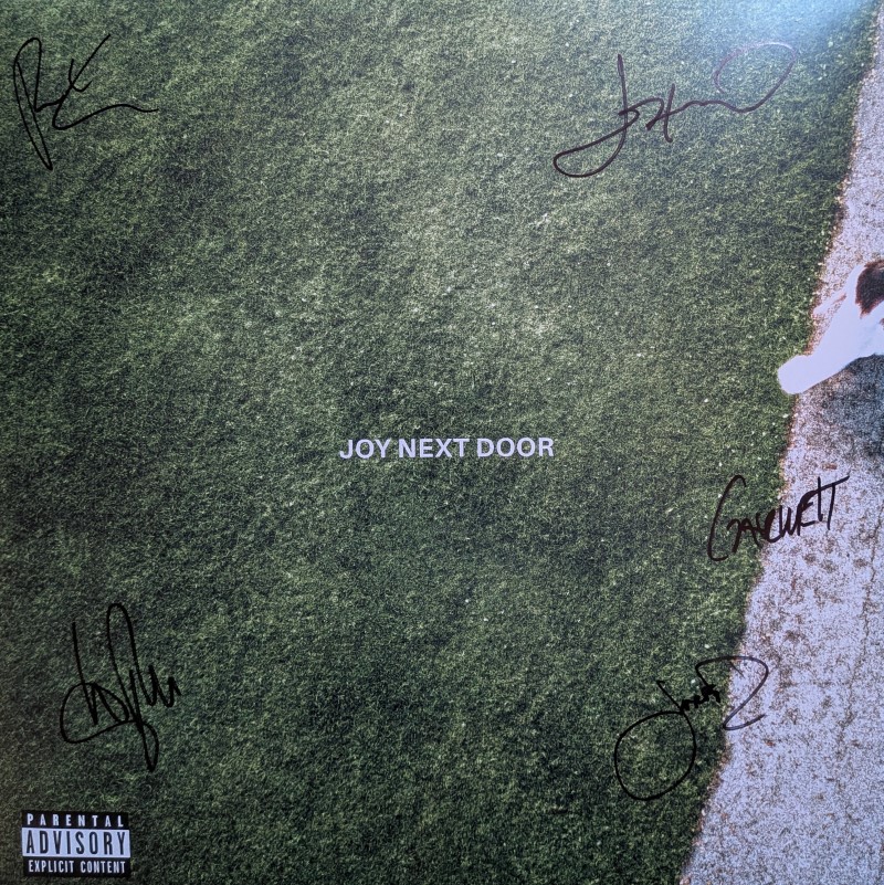 *SIGNED* The Maine/Joy Next Door (Green/White Half and Half Vinyl)