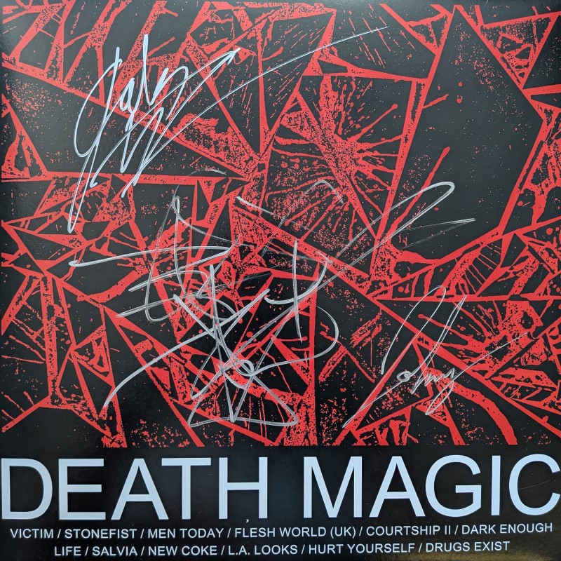 *SIGNED* Health/DEATH MAGIC (Translucent Ruby Vinyl)