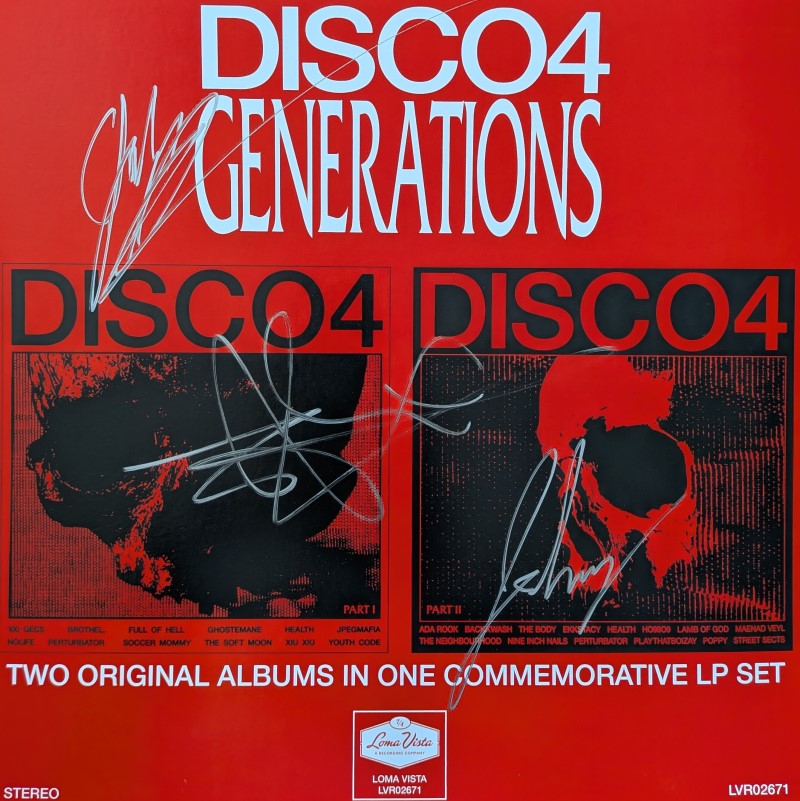 *SIGNED* HEALTH/Disco4 Generations