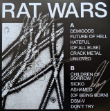 *SIGNED* HEALTH/Rat Wars (Translucent Ruby Red Vinyl)