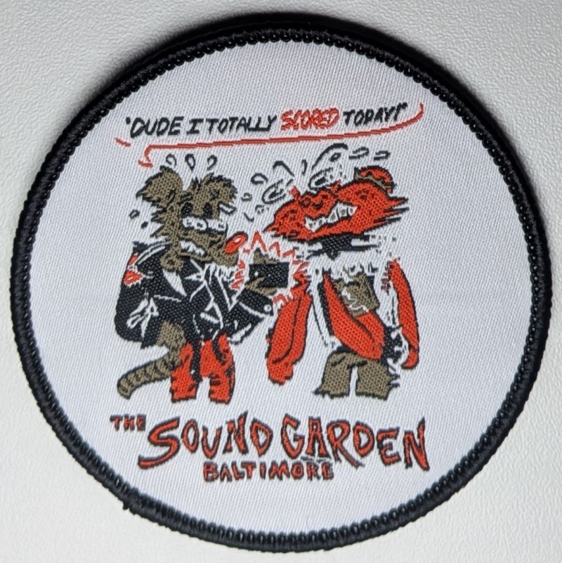 Sound Garden X Renkorama/"score" Woven Patch