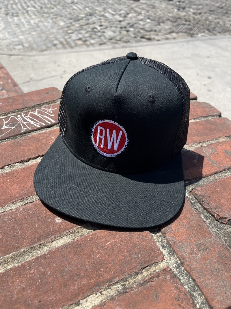 The Rockwell/Trucker Hat@Flat Brim, Mesh Back