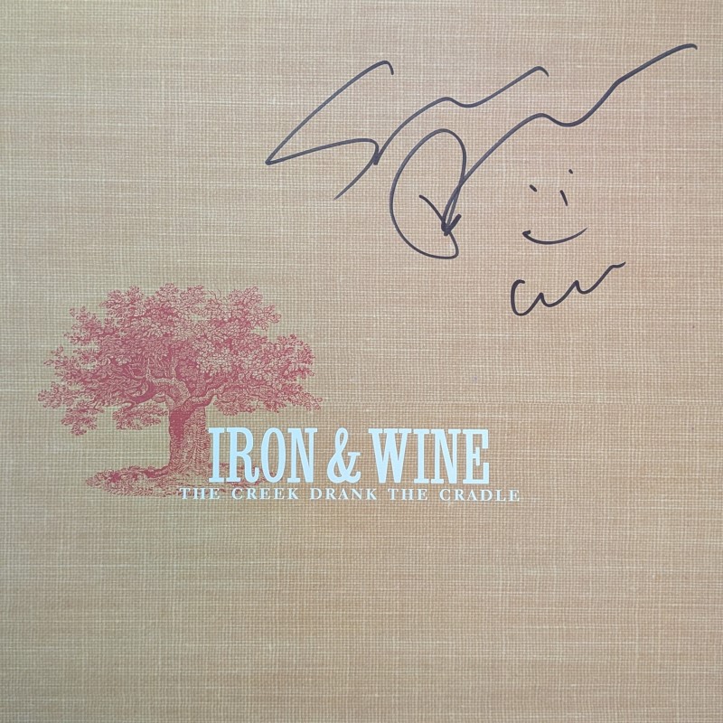 *SIGNED* Iron and Wine/The Creek Drank The Cradle