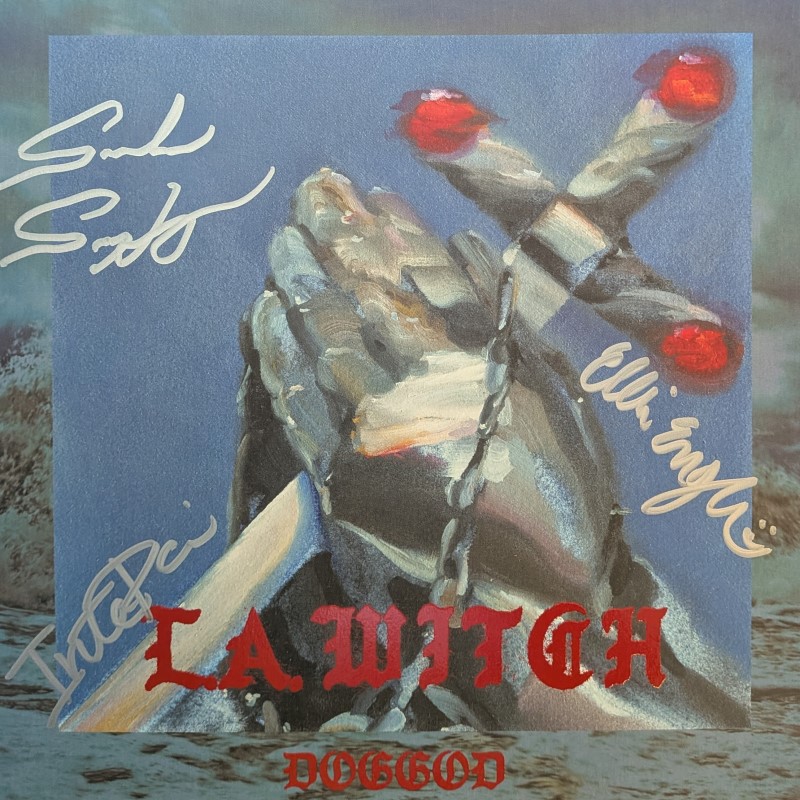 *SIGNED* L.A. Witch/DOGGOD (Transparent Red vinyl)