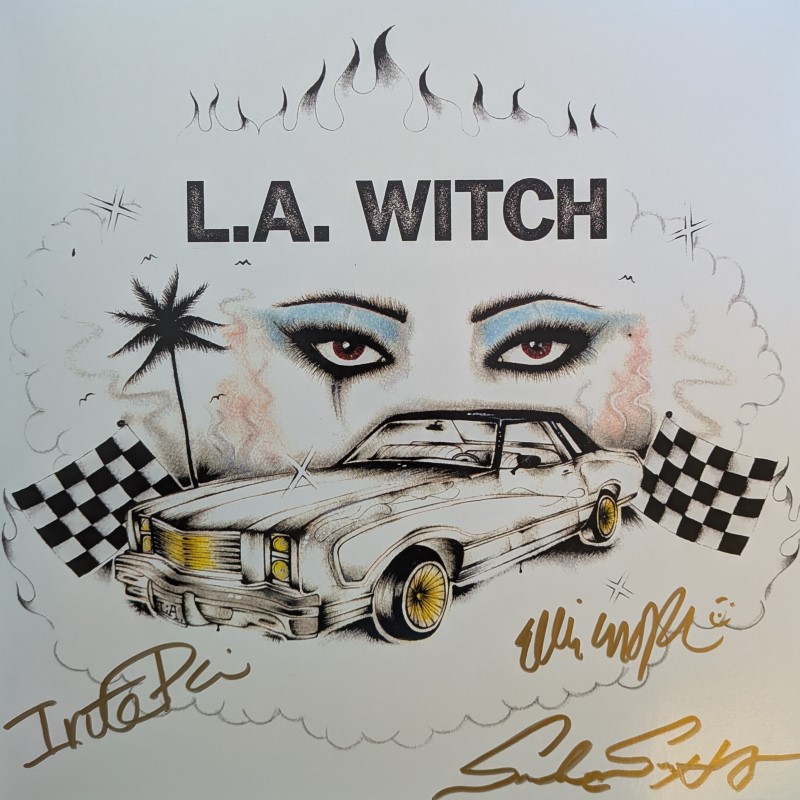 *SIGNED* L.A. Witch/L.A. Witch (Coke Bottle Green vinyl)