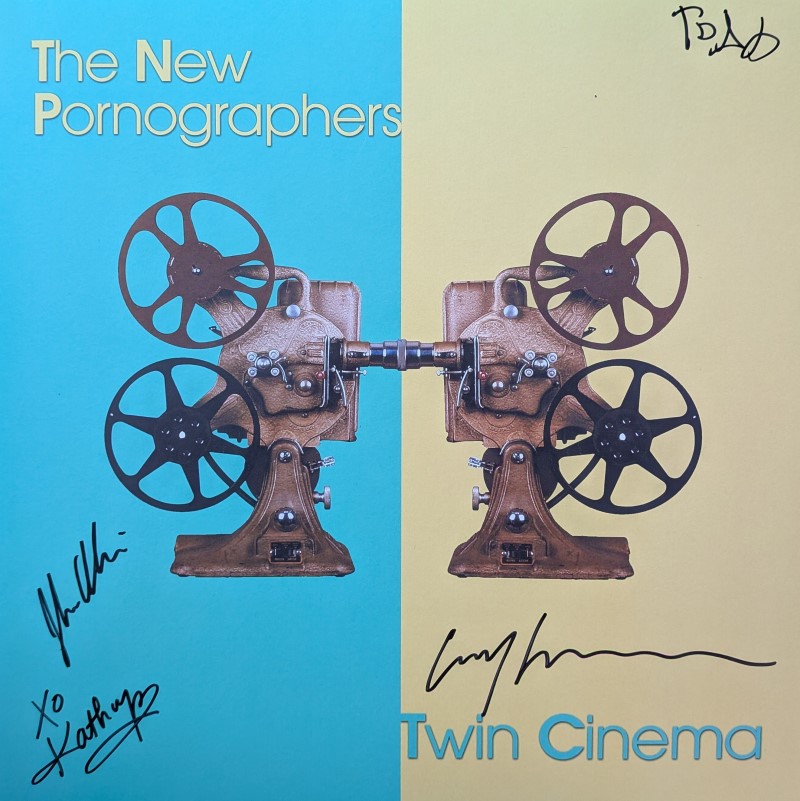*SIGNED* The New Pornographers/Twin Cinema