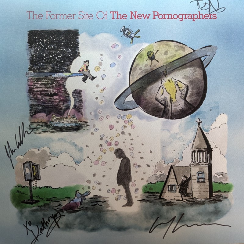 *SIGNED* The New Pornographers/The Former Site Of