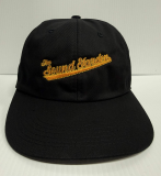 The Sound Garden/"Baseball Logo" Black - Adjustable Dad Hat@One Size Fits Most