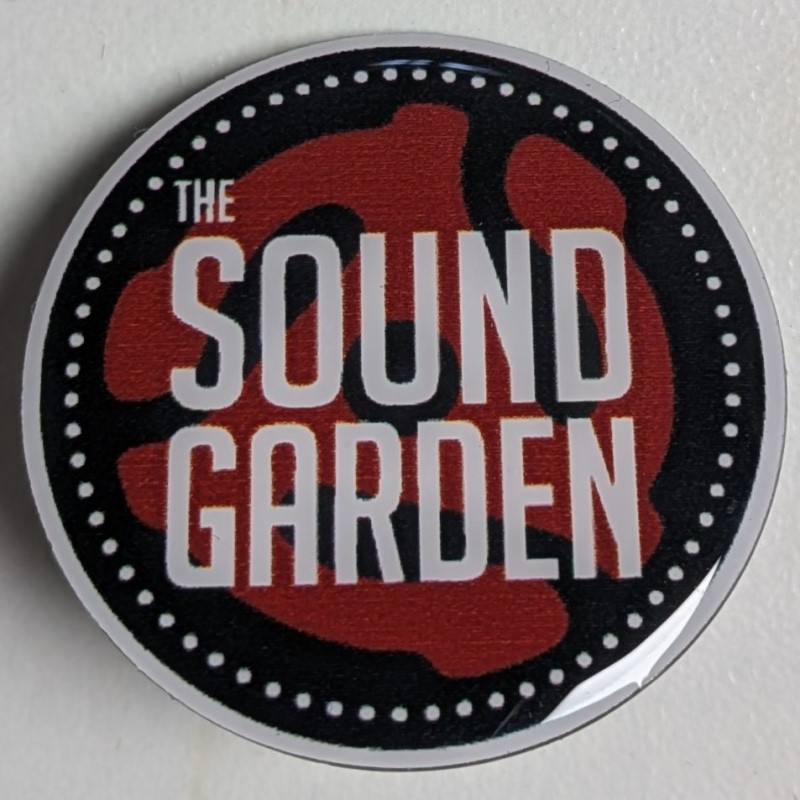 The Sound Garden/"45 Adapter Logo" Metal Pin