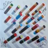 *SIGNED* Future Islands/From A Hole In The Floor To A Fountain Of Youth (Blue & Apricot vinyl)