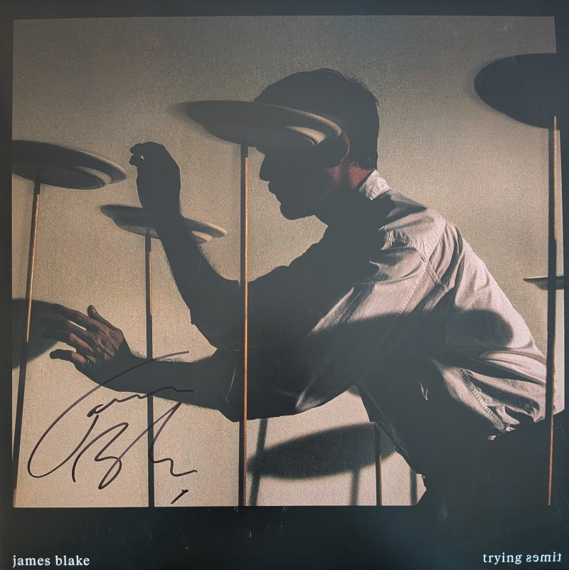 *SIGNED* James Blake/Trying Times (White Lightning vinyl)