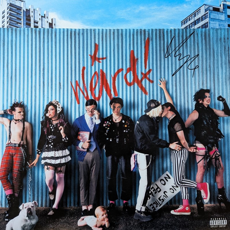 *SIGNED* YUNGBLUD/Weird! (White vinyl)
