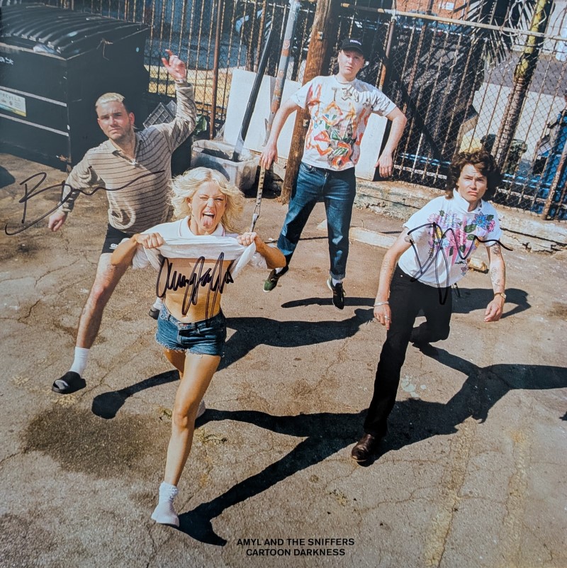 *SIGNED* Amyl And The Sniffers/Cartoon Darkness