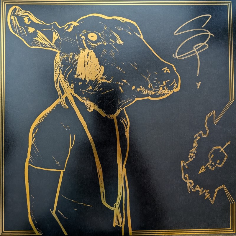 *SIGNED* Shakey Graves/Roll The Bones X (10th Anniversary Edition) (Black & Gold Nugget Vinyl)