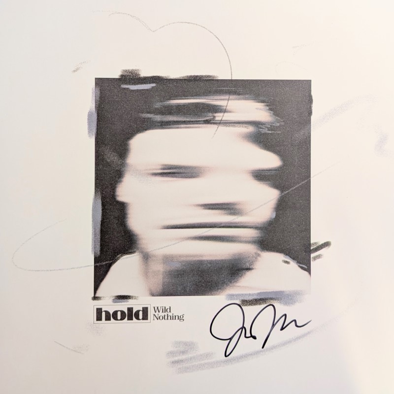 *SIGNED* Wild Nothing/Hold (Sea Blue In Coke Bottle Clear Vinyl)