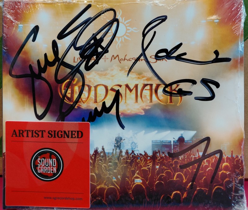 *SIGNED* Godsmack/Live At Mohegan Sun