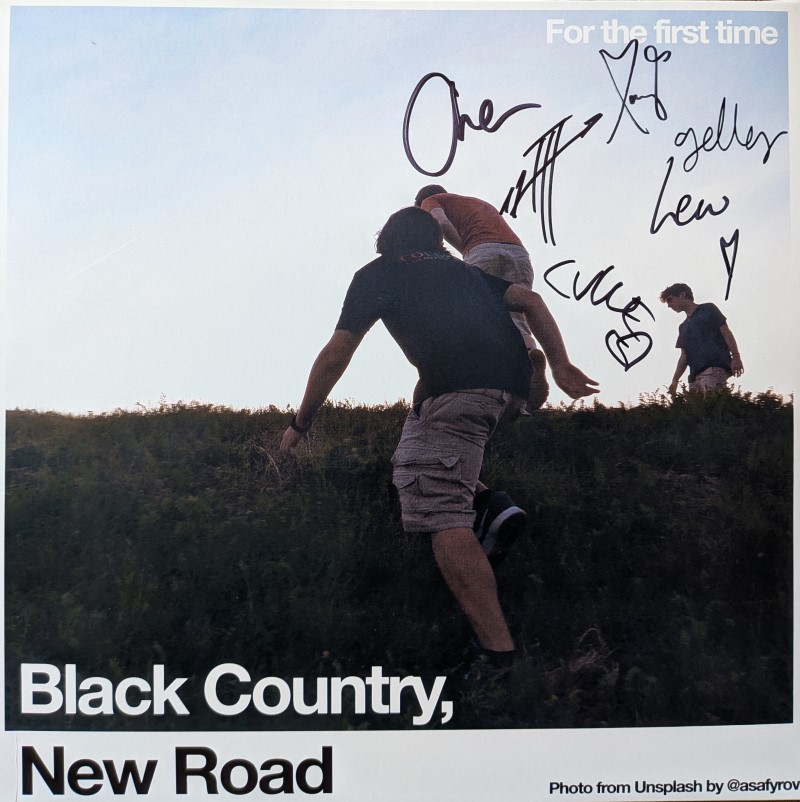 *SIGNED* Black Country, New Road/For The First Time
