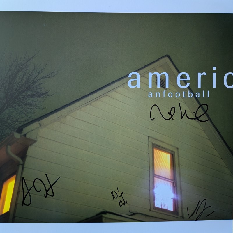 *SIGNED* American Football/American Football (Blue Smoke Vinyl)
