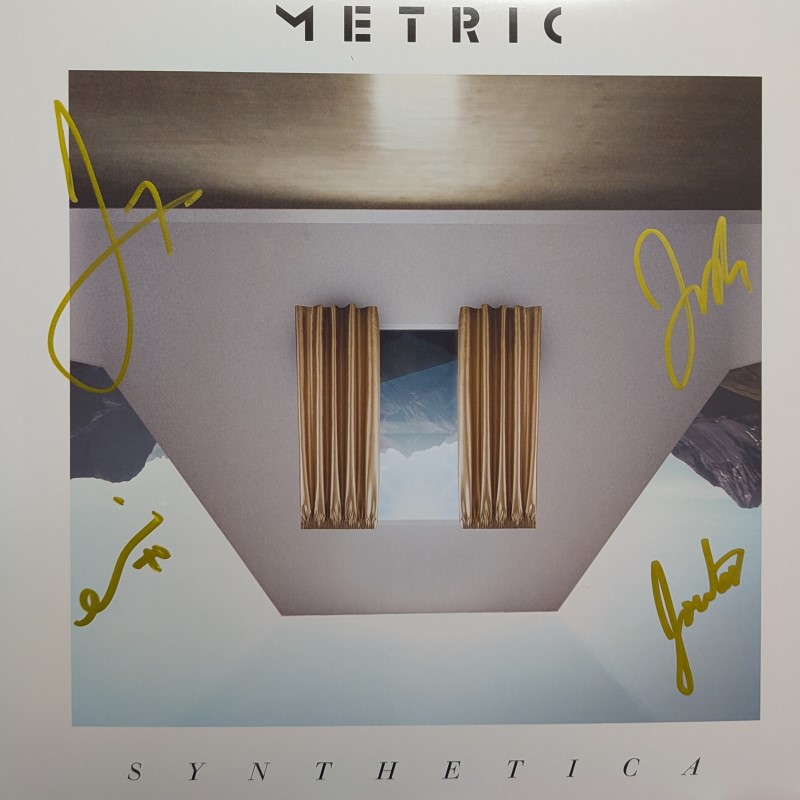 *SIGNED* Metric/Synthetica (Opaque Baby Blue Vinyl)