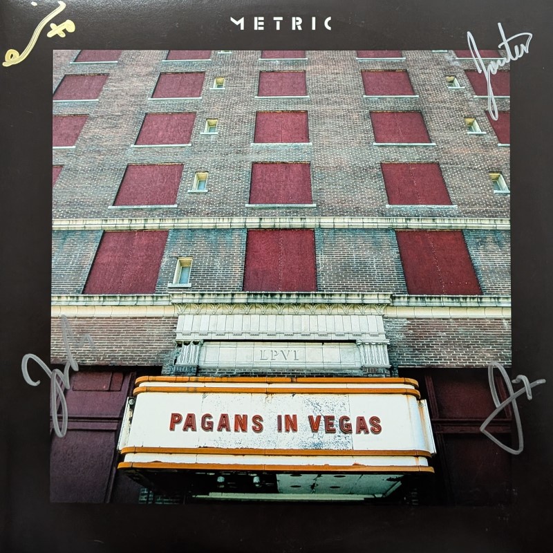 *SIGNED* Metric/Pagans In Vegas