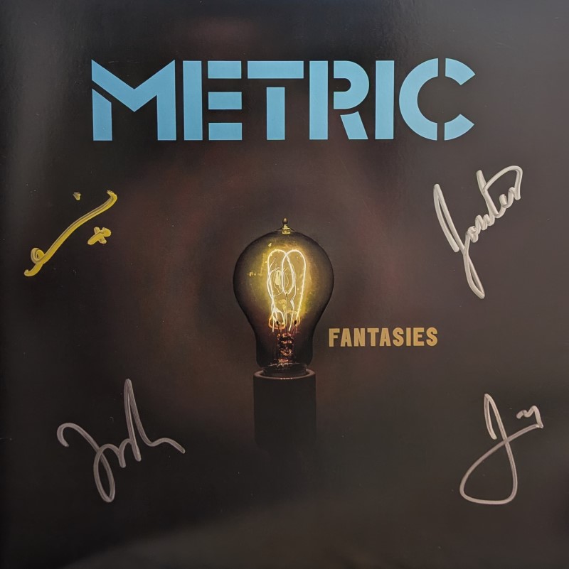 *SIGNED* Metric/Fantasies
