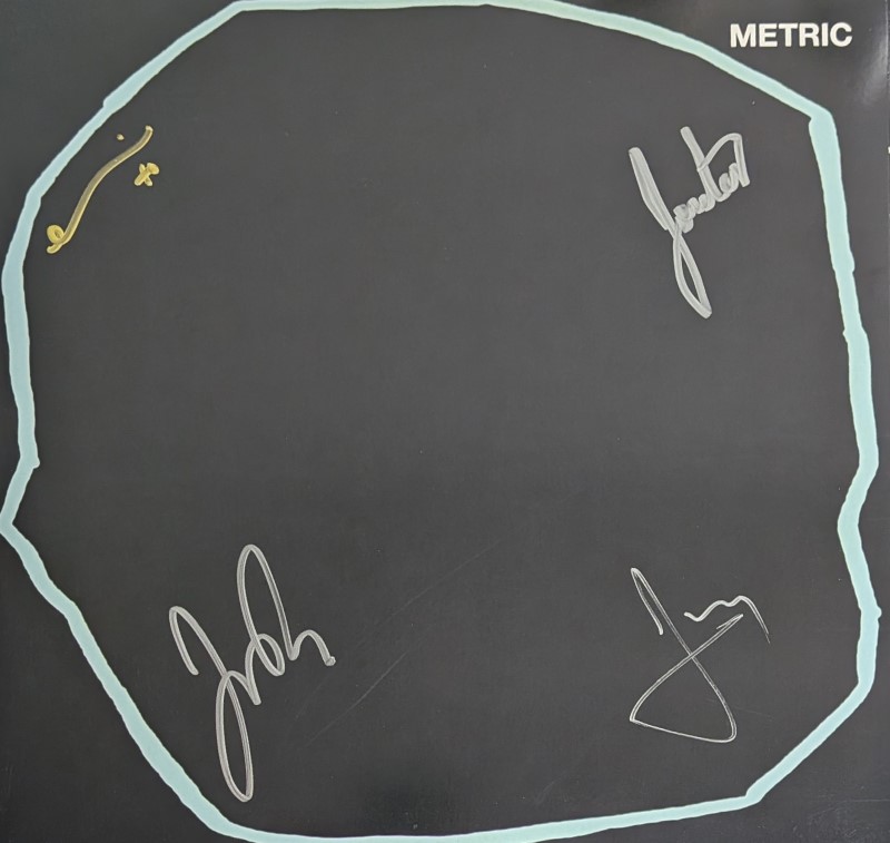 *SIGNED* Metric/Art Of Doubt
