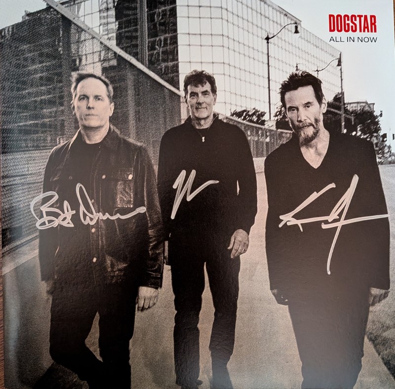 *SIGNED* Dogstar/All In Now (Opaque Red Marble Vinyl)