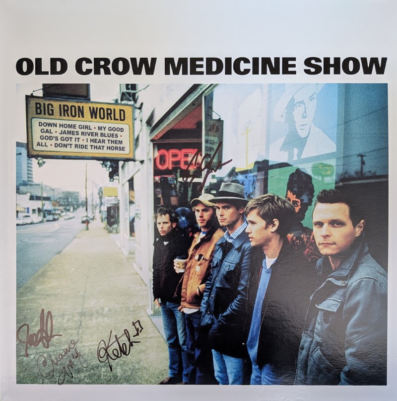 *SIGNED* Old Crow Medicine Show/Big Iron World