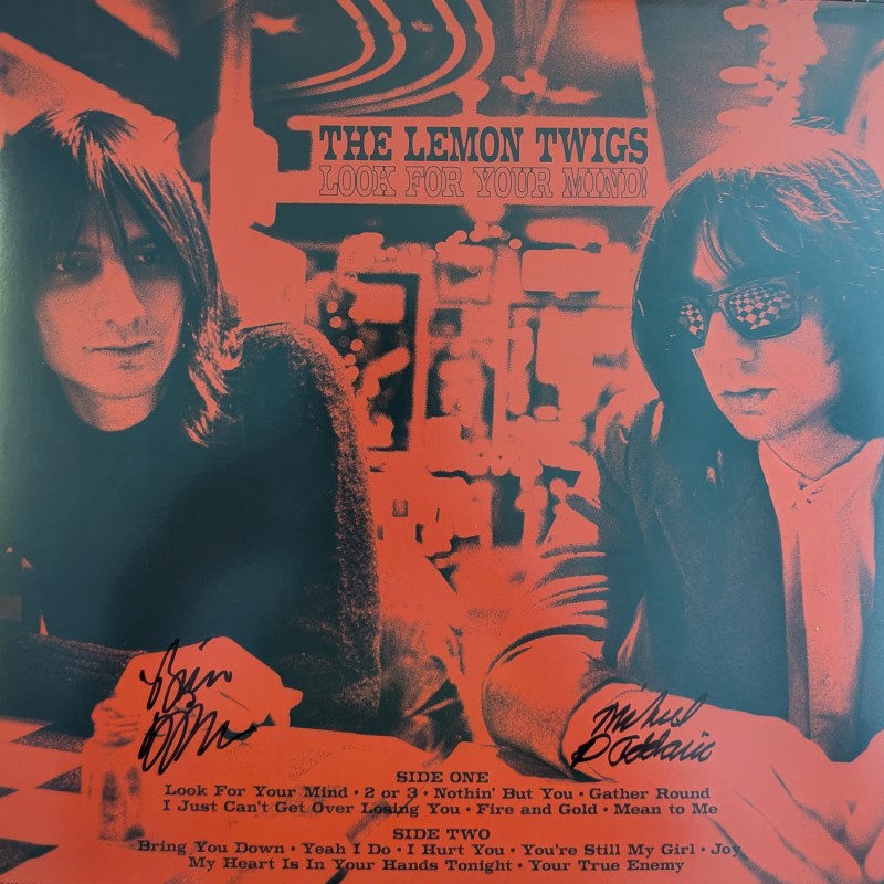 *SIGNED* Lemon Twigs/Look For Your Mind