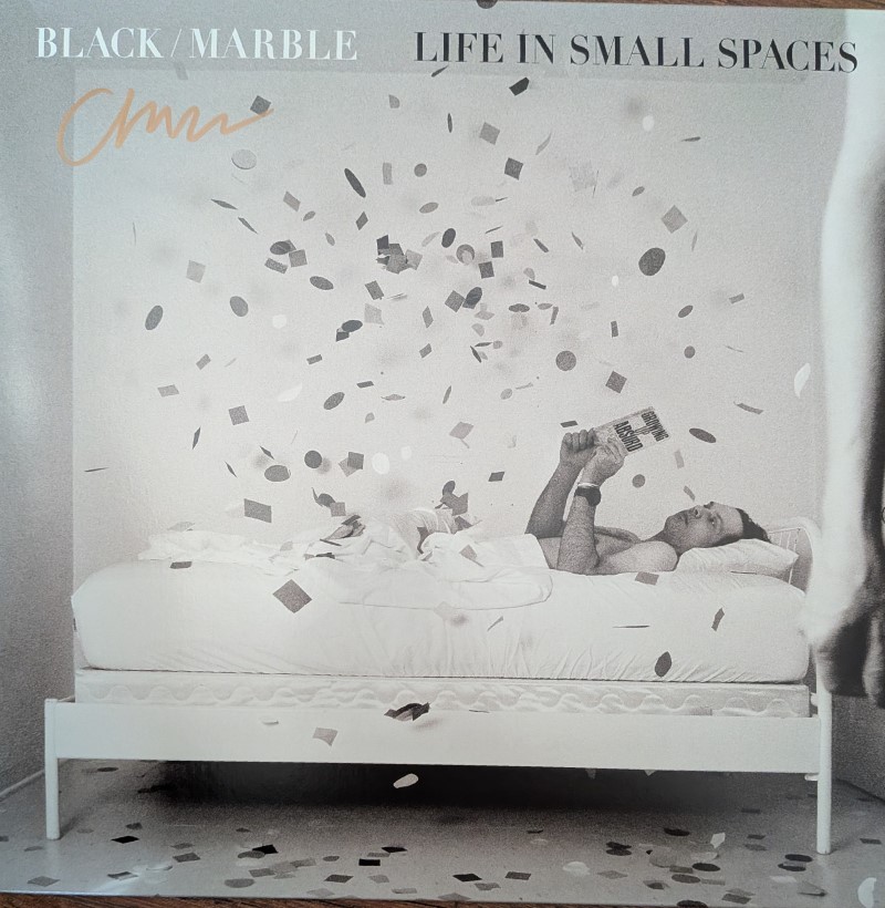 *SIGNED* Black Marble/Life in Small Spaces (Orange Transparent Vinyl)