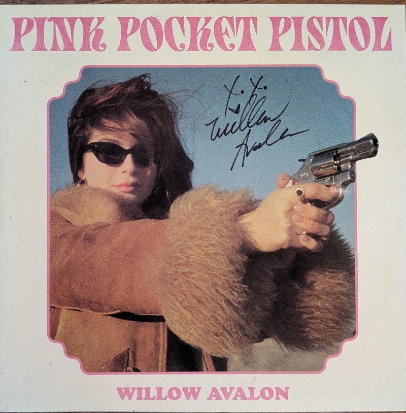 *SIGNED* Willow Avalon/Pink Pocket Pistol (Pink Glitter Vinyl)