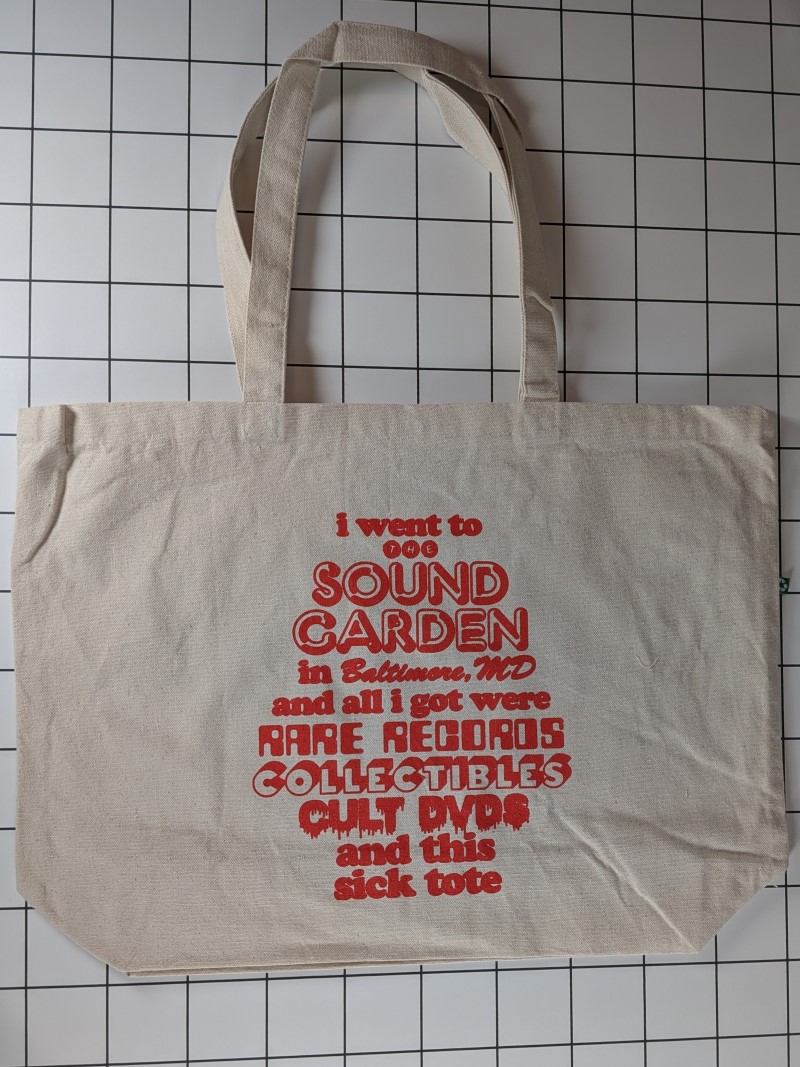The Sound Garden X Julia Fletcher/"Sick" Canvas Tote